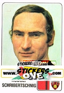 Sticker Rudolf Schribertschnig - Football Switzerland 1978-1979 - Panini