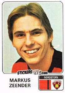 Sticker Markus Zeender - Football Switzerland 1978-1979 - Panini