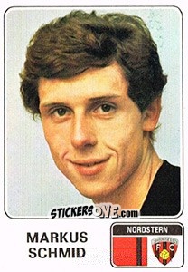 Sticker Markus Schmid - Football Switzerland 1978-1979 - Panini