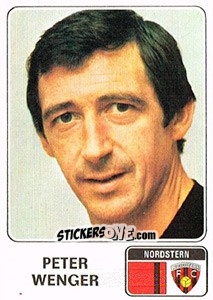 Sticker Peter Wenger - Football Switzerland 1978-1979 - Panini