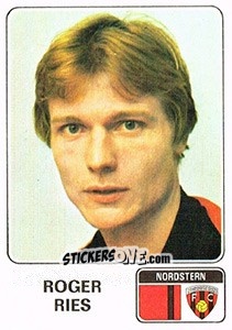 Sticker Roger Ries - Football Switzerland 1978-1979 - Panini