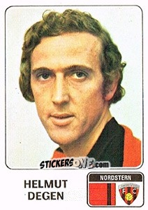 Figurina Helmut Degen - Football Switzerland 1978-1979 - Panini