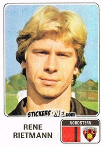 Cromo Rene Rioetmann - Football Switzerland 1978-1979 - Panini