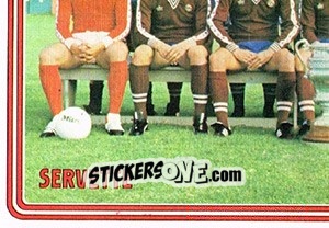 Sticker Team - Football Switzerland 1978-1979 n. 128 - Panini