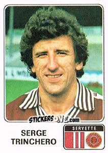 Sticker Serge Trinchero - Football Switzerland 1978-1979 - Panini