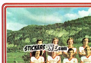 Sticker Team - Football Switzerland 1978-1979 - Panini