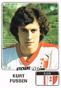 Sticker Kurt Fussen - Football Switzerland 1978-1979 n. 158 - Panini