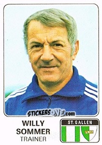 Figurina Willy Sommer - Football Switzerland 1978-1979 n. 170 - Panini