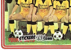 Sticker Team - Football Switzerland 1978-1979 - Panini