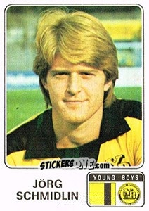 Sticker Jorg Schmidlin - Football Switzerland 1978-1979 n. 192 - Panini