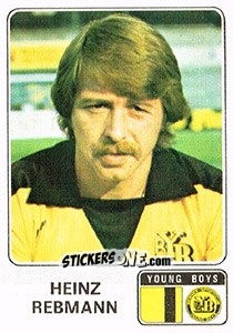 Sticker Heinz Rebmann