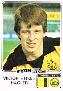 Sticker Viktor Hagler - Football Switzerland 1978-1979 n. 195 - Panini