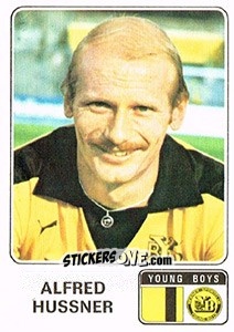 Sticker Alfred Hussner - Football Switzerland 1978-1979 n. 199 - Panini