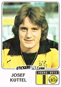 Sticker Josef Kuttel - Football Switzerland 1978-1979 n. 202 - Panini