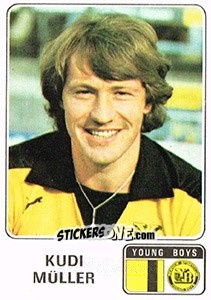 Sticker Kudi Muller - Football Switzerland 1978-1979 n. 203 - Panini