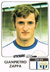 Figurina Gianpietro Zappa - Football Switzerland 1978-1979 n. 217 - Panini