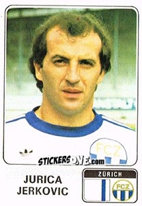 Sticker Jurica Jerkovic - Football Switzerland 1978-1979 n. 218 - Panini