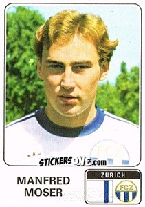 Figurina Manfred Moser - Football Switzerland 1978-1979 n. 221 - Panini