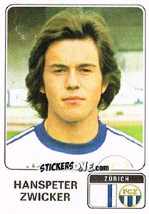 Figurina Hanspeter Zwicker - Football Switzerland 1978-1979 n. 222 - Panini