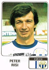 Sticker Peter Risi - Football Switzerland 1978-1979 - Panini