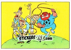 Sticker Cartoon - Football Switzerland 1978-1979 n. 227 - Panini