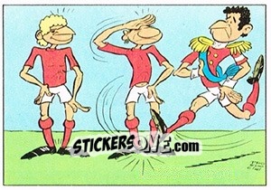 Figurina Cartoon - Football Switzerland 1978-1979 - Panini