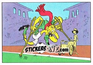 Sticker Cartoon - Football Switzerland 1978-1979 n. 230 - Panini