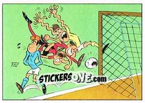 Sticker Cartoon - Football Switzerland 1978-1979 n. 237 - Panini