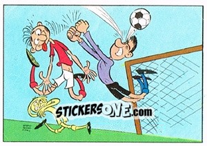 Sticker Cartoon - Football Switzerland 1978-1979 - Panini