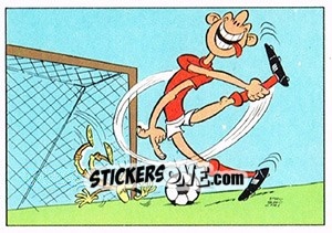 Sticker Cartoon - Football Switzerland 1978-1979 n. 241 - Panini