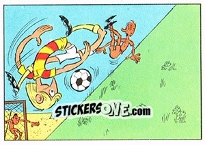 Cromo Cartoon - Football Switzerland 1978-1979 n. 244 - Panini