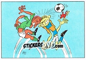 Sticker Cartoon - Football Switzerland 1978-1979 n. 246 - Panini