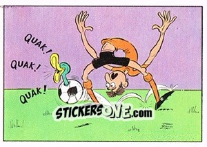 Sticker Cartoon - Football Switzerland 1978-1979 n. 249 - Panini
