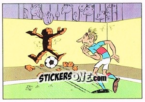 Sticker Cartoon - Football Switzerland 1978-1979 n. 250 - Panini