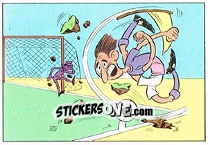 Sticker Cartoon - Football Switzerland 1978-1979 n. 252 - Panini