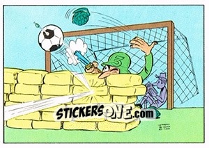 Sticker Cartoon - Football Switzerland 1978-1979 n. 254 - Panini