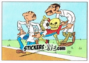 Sticker Cartoon - Football Switzerland 1978-1979 n. 256 - Panini
