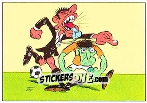 Sticker Cartoon - Football Switzerland 1978-1979 n. 261 - Panini