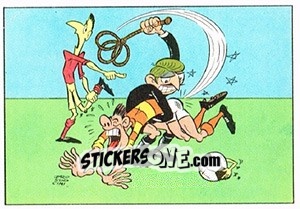 Sticker Cartoon - Football Switzerland 1978-1979 n. 262 - Panini