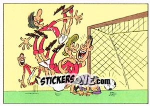 Sticker Cartoon - Football Switzerland 1978-1979 n. 266 - Panini