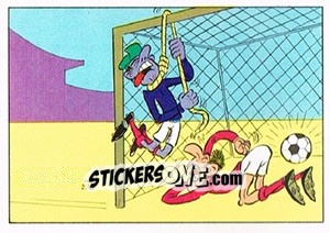 Sticker Cartoon - Football Switzerland 1978-1979 n. 267 - Panini