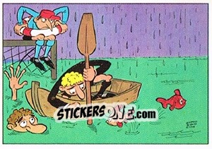 Sticker Cartoon - Football Switzerland 1978-1979 n. 269 - Panini