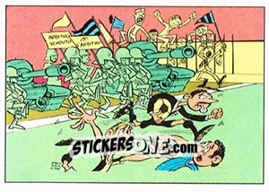 Sticker Cartoon - Football Switzerland 1978-1979 n. 271 - Panini