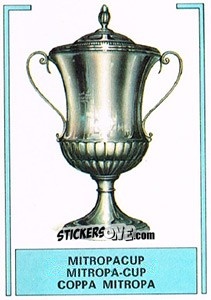 Sticker Trophy (Mitropa Cup) - Football Switzerland 1978-1979 n. 279 - Panini