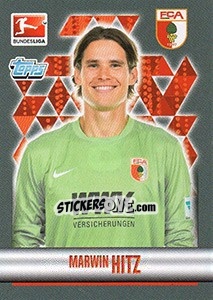 Figurina Marwin Hitz - German Football Bundesliga 2015-2016 - Topps