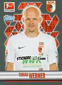 Sticker Tobias Werner - German Football Bundesliga 2015-2016 - Topps