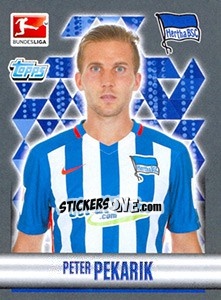 Figurina Peter Pekarik - German Football Bundesliga 2015-2016 - Topps