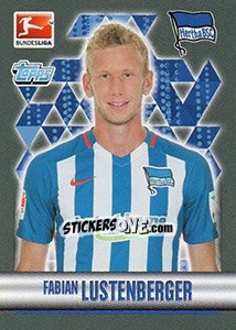 Sticker Fabian Lustenberger - German Football Bundesliga 2015-2016 - Topps