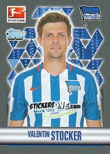 Cromo Valentin Stocker - German Football Bundesliga 2015-2016 - Topps