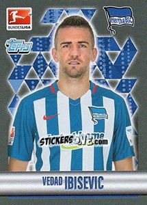 Cromo Vedad Ibisevic - German Football Bundesliga 2015-2016 - Topps